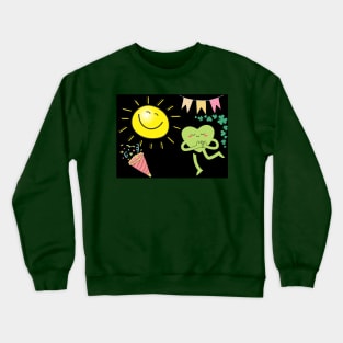 Childhood bliss in every ray of sunshine Crewneck Sweatshirt